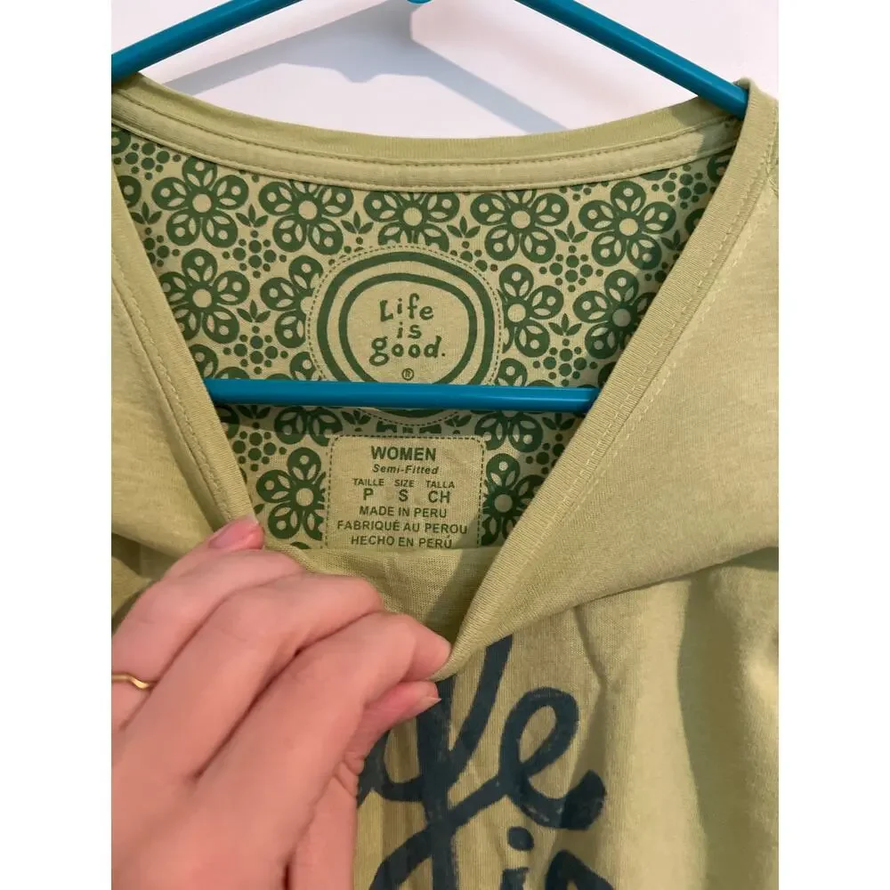 Life is Good Short Sleeve Tee – Size Small - Picture 2 of 4